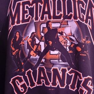 Giants Black Graphic Hoodie